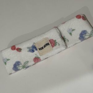 Djerf Avenue Floral Headband - White